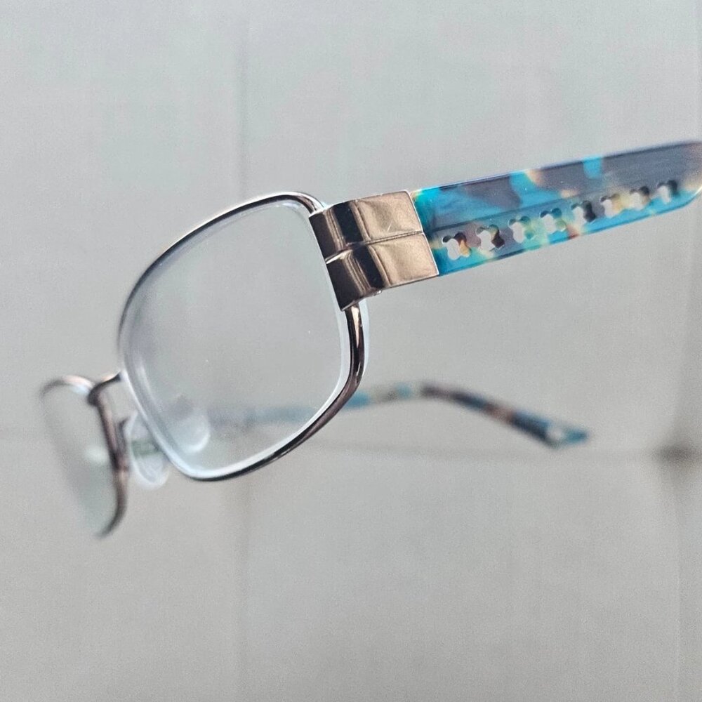 Liz Claiborne New York Women Glasse Frame Brown Tone Eyewear Eyeglasses L392